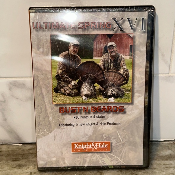 Knight & Hale Ultimate Spring XVI DVD BUSTIN BEARDS 16 Turkey Hunts SEALED! - Picture 1 of 4
